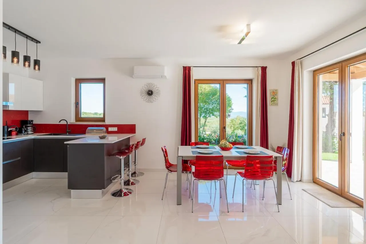 Villa Atop The Village With Stunning View Vizinada 0*,
